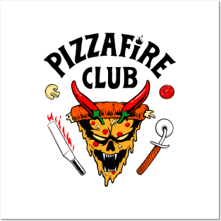 Pizzafire Club Posters and Art